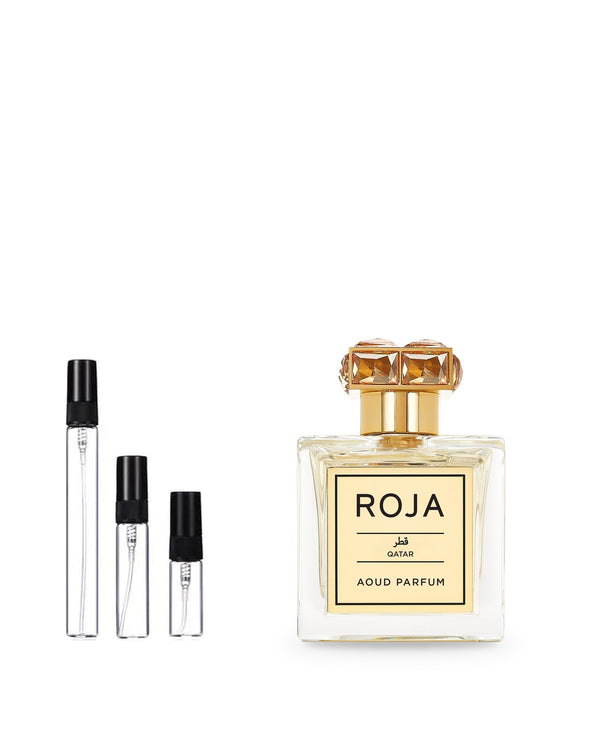 Roja Parfums Qatar sample – decant in a glass spray vial (2, 5 or 10 ml)