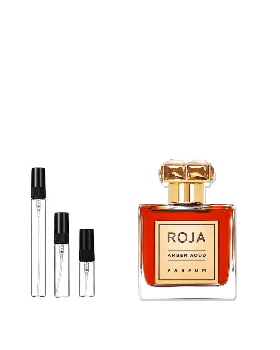 Roja Parfums Amber Aoud sample – decant in a glass spray vial (2, 5 or 10 ml)