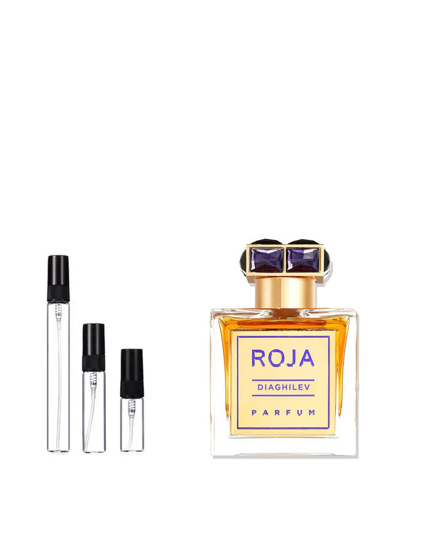Roja Parfums Diaghilev Parfum Sample – 2, 5 or 10 ml decant in a glass spray vial