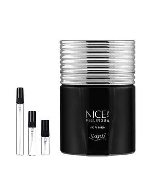 Sapil Nice Feelings Black sample – decant in a glass spray vial (2, 5 or 10 ml)