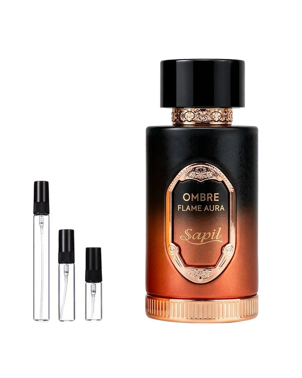 Sapil Ombre Flame Aura sample – decant in a glass spray vial (2, 5 or 10 ml)