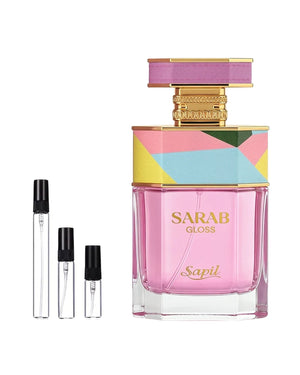 Sapil Sarab Gloss sample – decant in a glass spray vial (2, 5 or 10 ml)