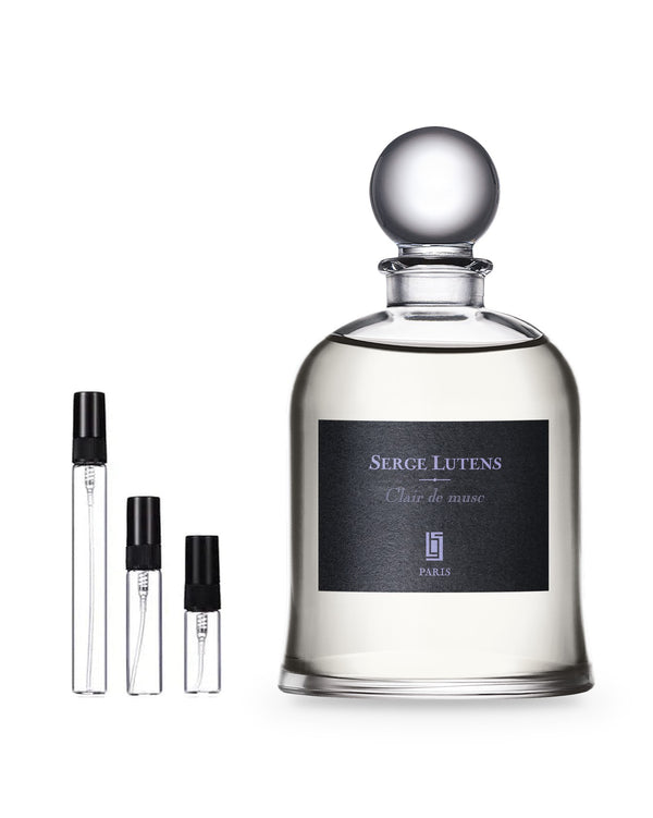 Serge Lutens Clair De Musc sample – decant in a glass spray vial (2, 5 or 10 ml)