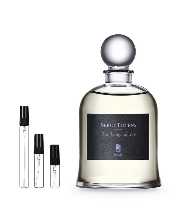 Serge Lutens La Vierge De Fer sample – decant in a glass spray vial (2, 5 or 10 ml)