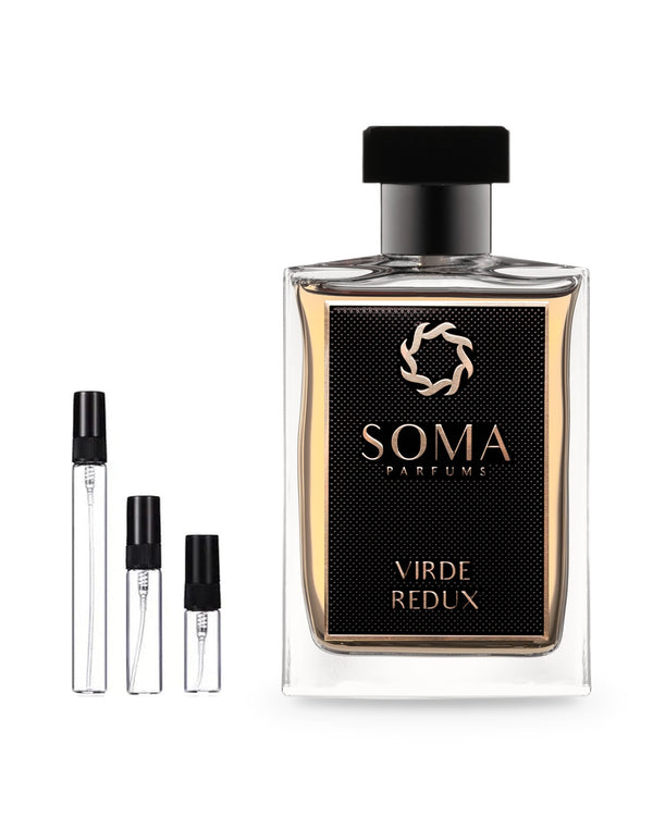 Soma Parfums Virde Redux sample – decant in a glass spray vial (2, 5 or 10 ml)