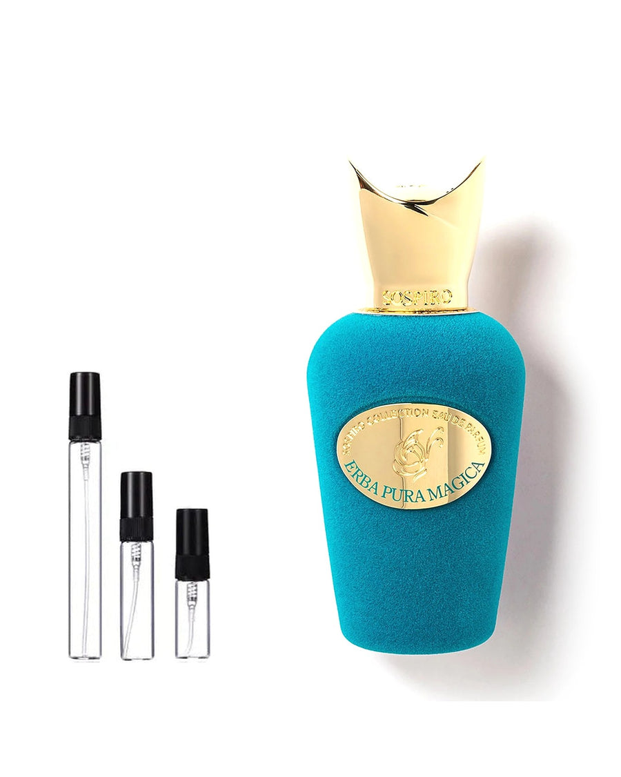 Sospiro Erba Pura Magica sample – decant in a glass spray vial (2, 5 or 10 ml)