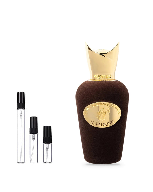 Sospiro Sospiro Il Padrino sample – decant in a glass spray vial (2, 5 or 10 ml)