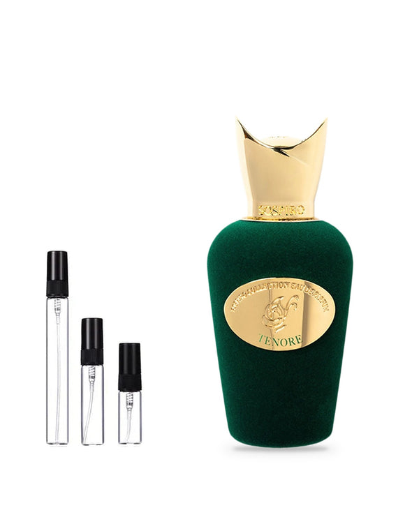 Sospiro Tenore sample – decant in a glass spray vial (2, 5 or 10 ml)