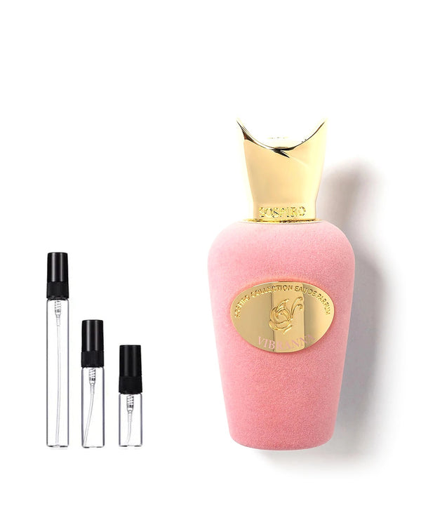 Sospiro Vibranna Eau de Parfum Sample – 2, 5 or 10 ml decant in a glass spray vial