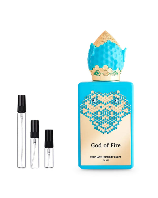 Stephane Humbert Lucas 777 God of Fire sample – decant in a glass spray vial (2, 5 or 10 ml)