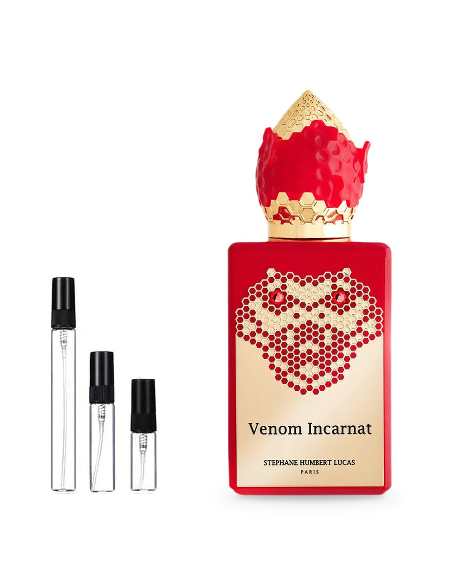 Stephane Humbert Lucas 777 Venom Incarnat sample – decant in a glass spray vial (2, 5 or 10 ml)