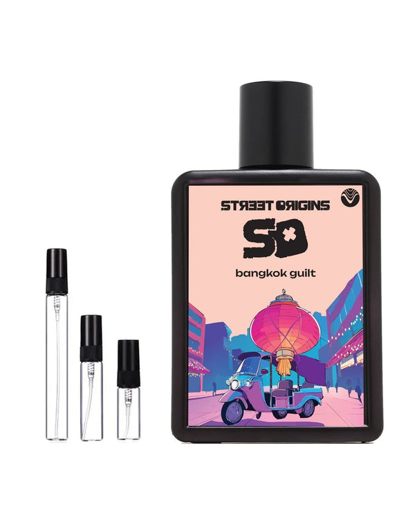 Street Origins Bangkok Guilt sample – decant in a glass spray vial (2, 5 or 10 ml)