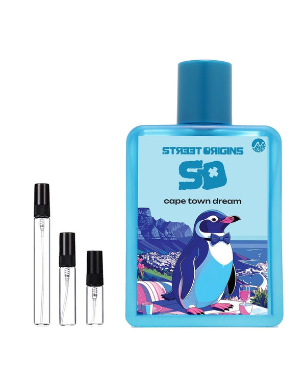 Street Origins Cape Town Dream sample – decant in a glass spray vial (2, 5 or 10 ml)