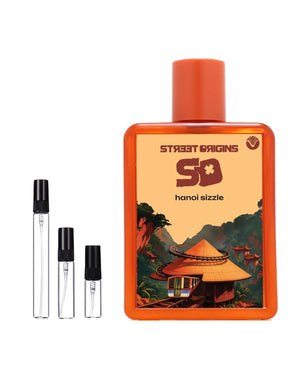 Street Origins Hanoi Sizzle sample – decant in a glass spray vial (2, 5 or 10 ml)