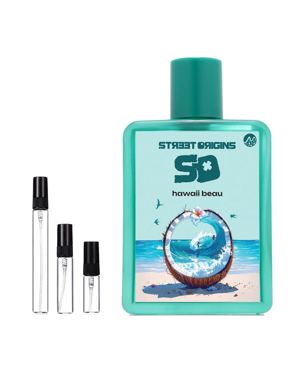 Street Origins Hawaii Beau sample – decant in a glass spray vial (2, 5 or 10 ml)