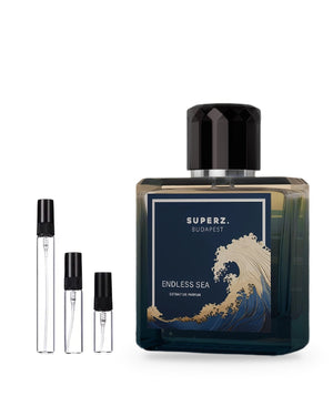 Superz. Endless Sea sample – decant in a glass spray vial (2, 5 or 10 ml)