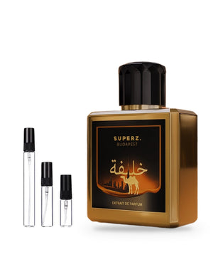 Superz. Khalifa sample – decant in a glass spray vial (2, 5 or 10 ml)