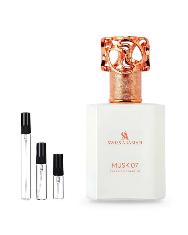 Swiss Arabian Musk 07 sample – decant in a glass spray vial (2, 5 or 10 ml)