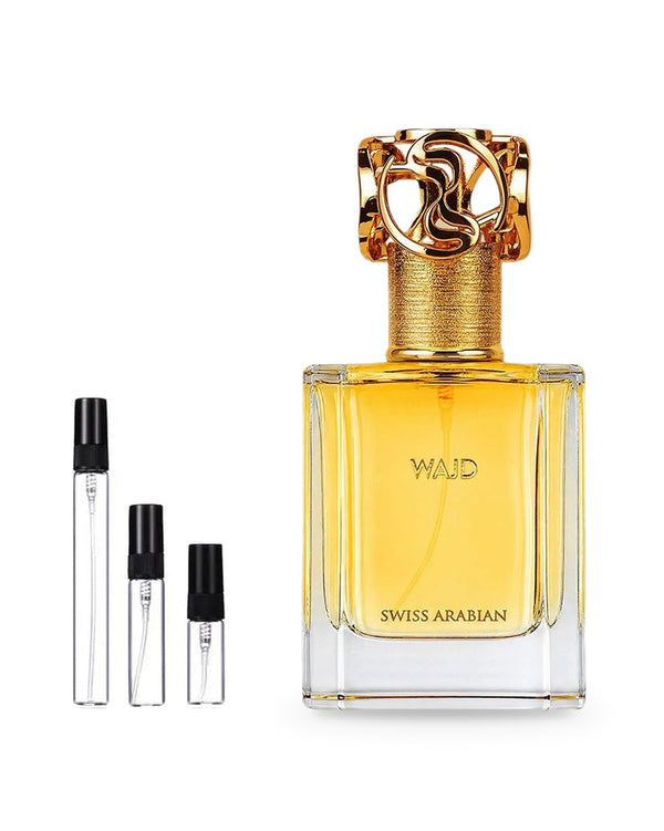 Swiss Arabian Wajd sample – decant in a glass spray vial (2, 5 or 10 ml)