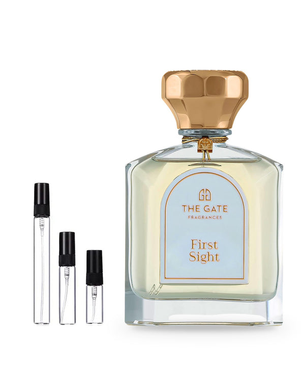 The Gate Fragrances Paris First Sight sample – decant in a glass spray vial (2, 5 or 10 ml)
