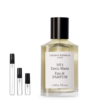 Thomas Kosmala No. 1 Tonic Blanc sample – decant in a glass spray vial (2, 5 or 10 ml)