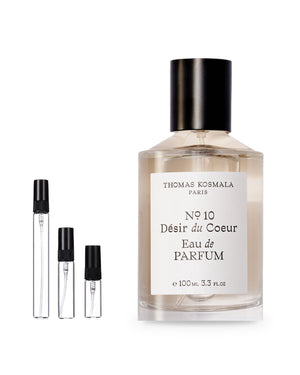 Thomas Kosmala No. 10 Desir Du Coeur sample – decant in a glass spray vial (2, 5 or 10 ml)