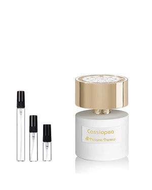 Tiziana Terenzi Cassiopea Extrait de Parfum Sample – 2, 5 or 10 ml decant in a glass spray vial