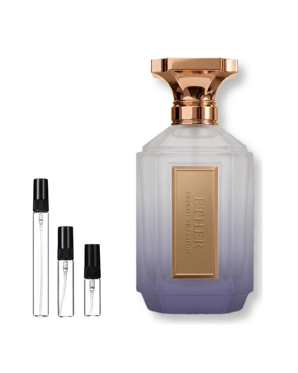 Velixir Ether Extrait sample – decant in a glass spray vial (2, 5 or 10 ml)