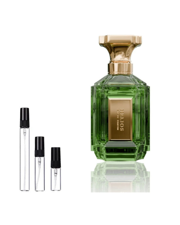 Velixir Helios sample – decant in a glass spray vial (2, 5 or 10 ml)