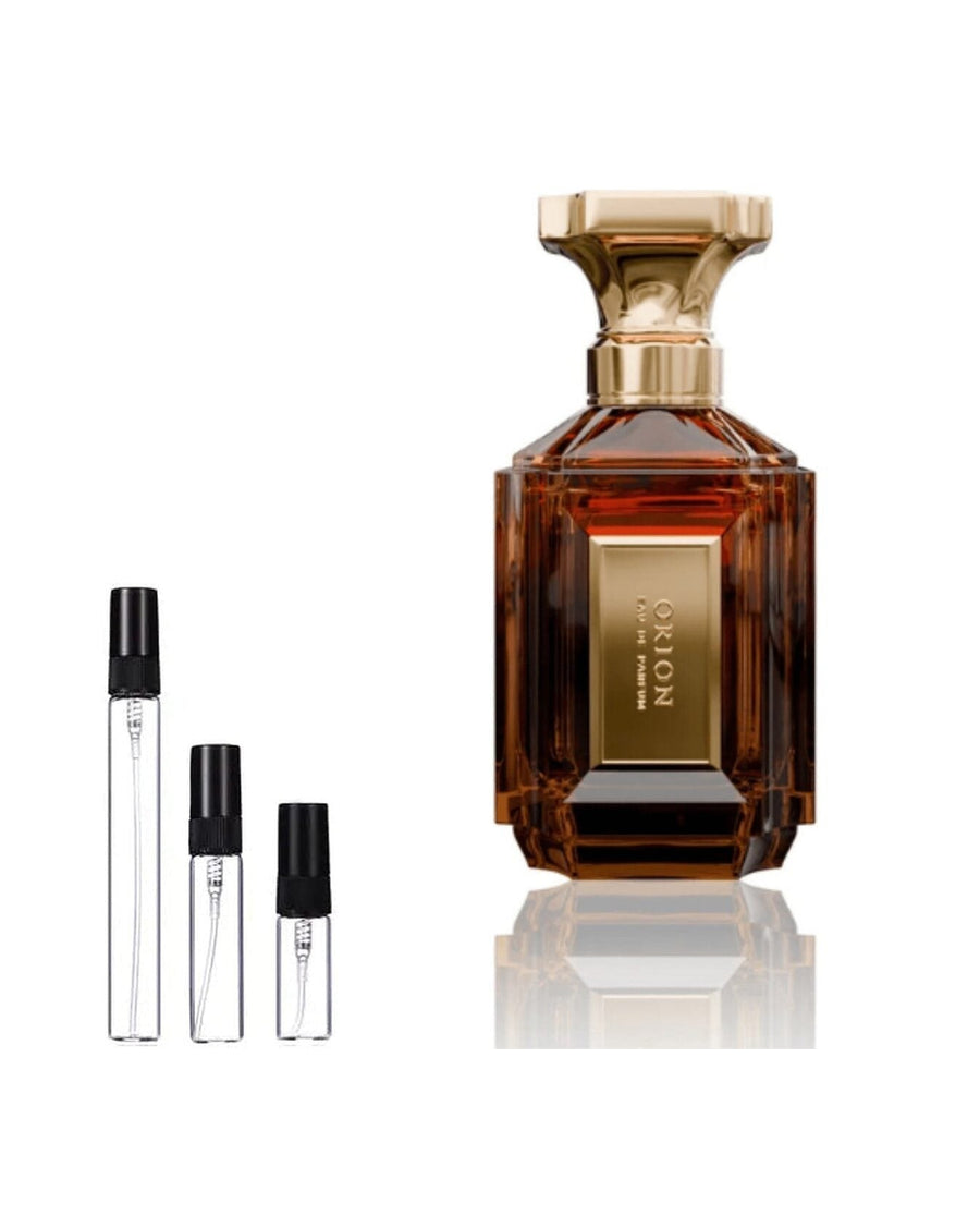 Velixir Orion sample – decant in a glass spray vial (2, 5 or 10 ml)