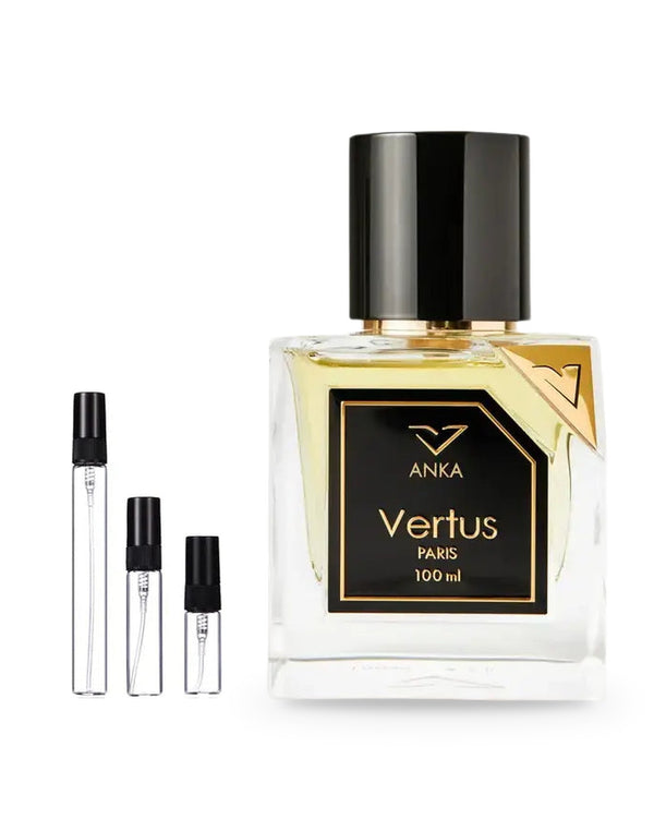 Vertus Anka sample – decant in a glass spray vial (2, 5 or 10 ml)