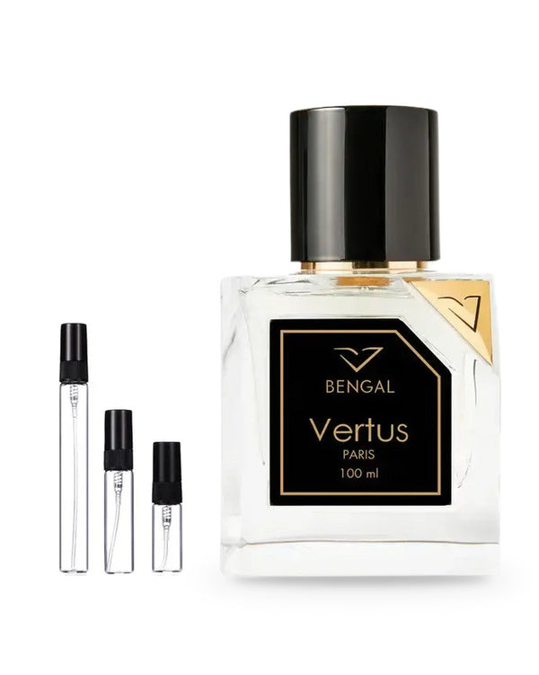 Vertus Bengal Vertus sample – decant in a glass spray vial (2, 5 or 10 ml)