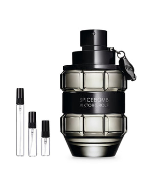 Viktor & Rolf Spicebomb sample – decant in a glass spray vial (2, 5 or 10 ml)