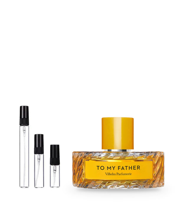 Vilhelm Parfumerie To My Father sample – decant in a glass spray vial (2, 5 or 10 ml)