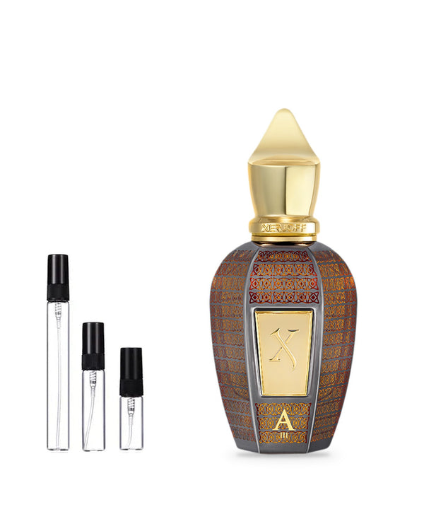 Xerjoff Alexandria III sample – decant in a glass spray vial (2, 5 or 10 ml)