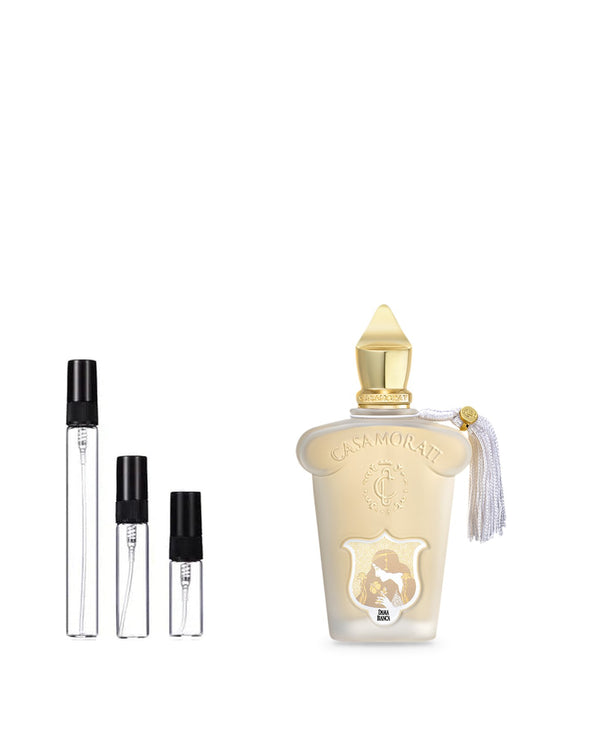 Xerjoff Dama Bianca sample – decant in a glass spray vial (2, 5 or 10 ml)