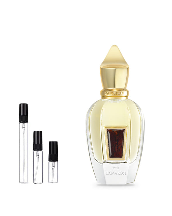 Xerjoff Damarose sample – decant in a glass spray vial (2, 5 or 10 ml)