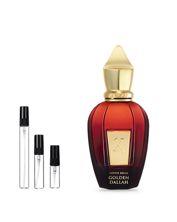 Xerjoff Golden Dallah sample – decant in a glass spray vial (2, 5 or 10 ml)