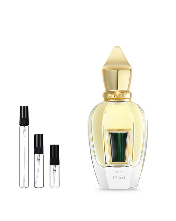 Xerjoff Irisss sample – decant in a glass spray vial (2, 5 or 10 ml)