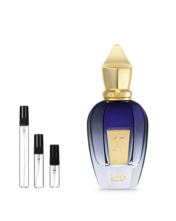 Xerjoff Ivory Route sample – decant in a glass spray vial (2, 5 or 10 ml)