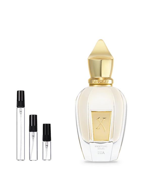 Xerjoff Lua sample – decant in a glass spray vial (2, 5 or 10 ml)