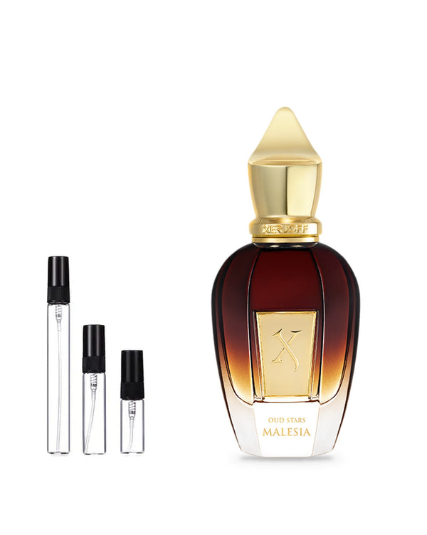 Xerjoff Malesia sample – decant in a glass spray vial (2, 5 or 10 ml)