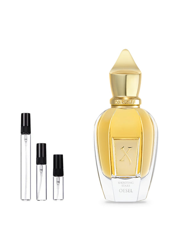 Xerjoff Oesel sample – decant in a glass spray vial (2, 5 or 10 ml)