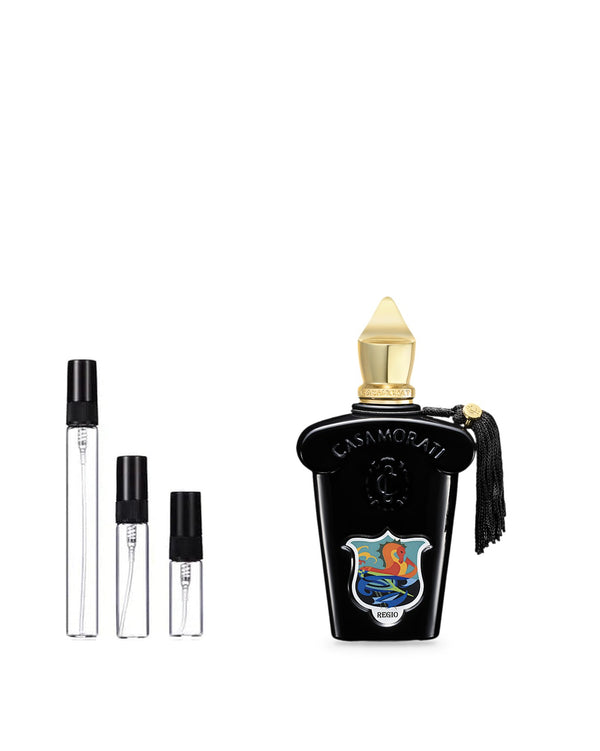 Xerjoff Regio sample – decant in a glass spray vial (2, 5 or 10 ml)