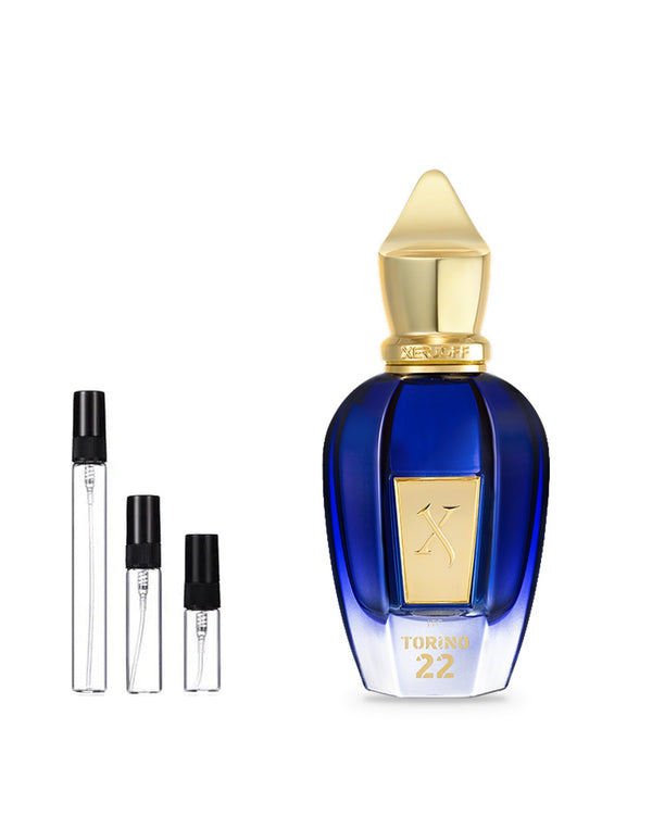 Xerjoff Torino22 sample – decant in a glass spray vial (2, 5 or 10 ml)