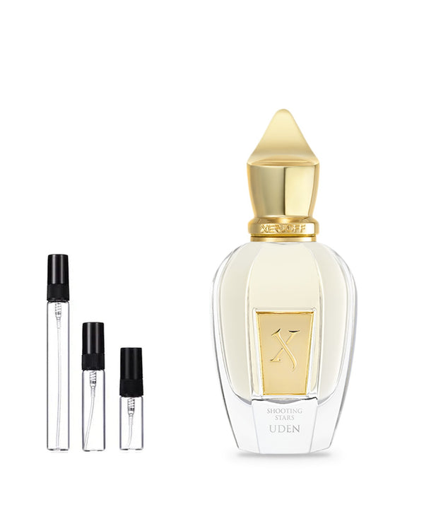 Xerjoff Uden sample – decant in a glass spray vial (2, 5 or 10 ml)