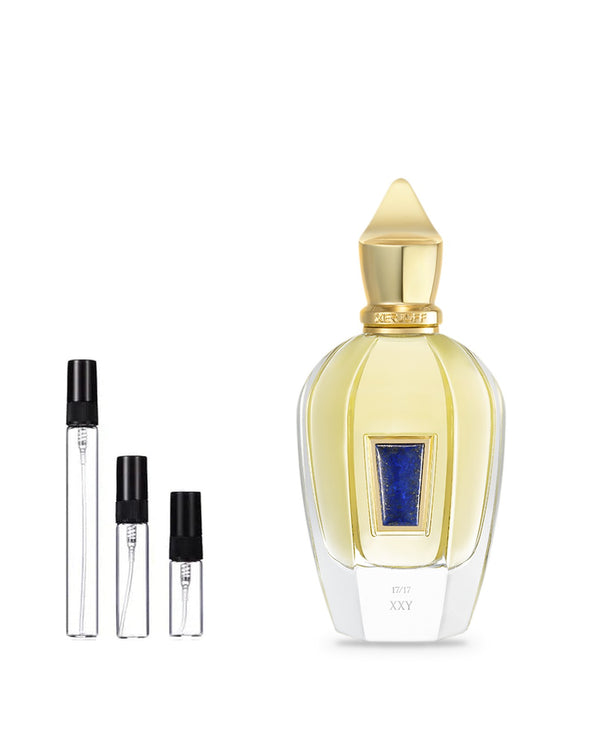 Xerjoff Xxy sample – decant in a glass spray vial (2, 5 or 10 ml)