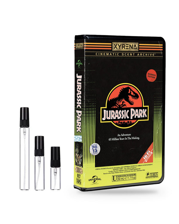 Xyrena Jurassic Park sample – decant in a glass spray vial (2, 5 or 10 ml)