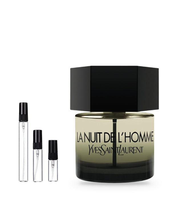 Yves Saint Laurent La Nuit de L'Homme sample – decant in a glass spray vial (2, 5 or 10 ml)