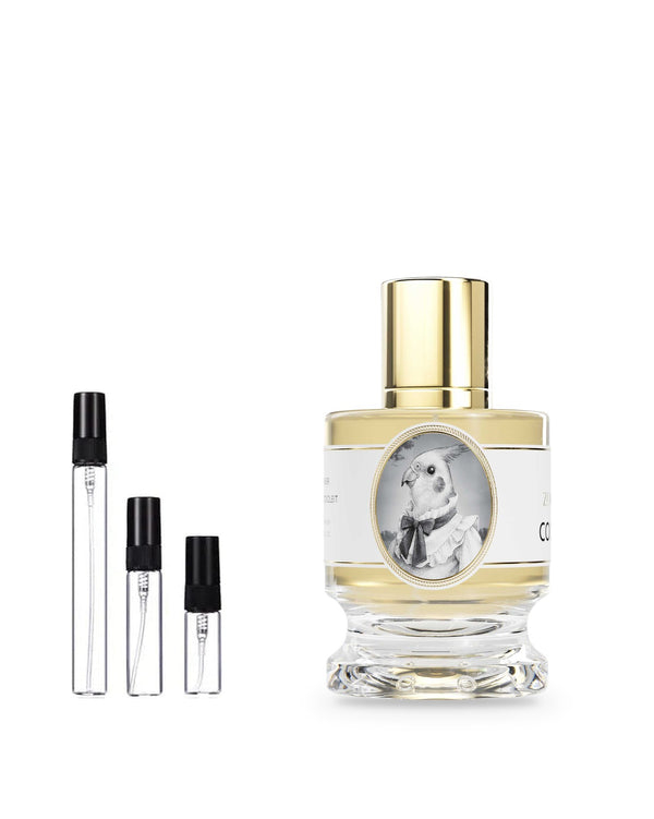 Zoologist Cockatiel Deluxe sample – decant in a glass spray vial (2, 5 or 10 ml)